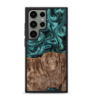 Galaxy S24 Ultra Wood Phone Case - Desirae (Ancient Olive, 819099)