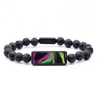 Lava Bead ResinArt Bracelet - Anderson (Green, 819151)