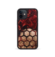 iPhone 12 mini Wood Phone Case - Oma (Ancient Olive, 819440)