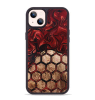 iPhone 14 Plus Wood Phone Case - Oma (Ancient Olive, 819440)