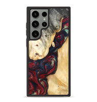 Galaxy S23 Ultra Wood Phone Case - Ocie (Red, 819533)