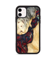 iPhone 11 Wood Phone Case - Ocie (Red, 819533)