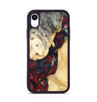 iPhone Xr Wood Phone Case - Ocie (Red, 819533)