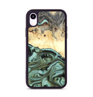 iPhone Xr Wood Phone Case - Kermit (Green, 819673)
