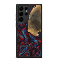 Galaxy S22 Ultra Wood Phone Case - Karyme (Red, 819685)