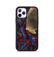 iPhone 11 Pro Wood Phone Case - Karyme (Red, 819685)