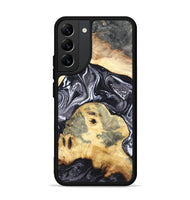 Galaxy S22 Plus Wood Phone Case - Odis (Black & White, 819757)