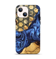 iPhone 14 Wood Live Edge Phone Case - Izael (Pattern, 819791)