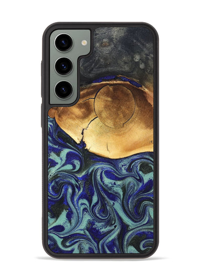 Galaxy S23 Plus Wood Phone Case - Antonia (Blue, 819799)