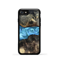 iPhone SE Wood Phone Case - Gatlin (Blue, 819835)