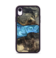 iPhone Xr Wood Phone Case - Gatlin (Blue, 819835)