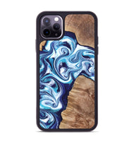 iPhone 11 Pro Max Wood Phone Case - Jiraiya (Blue, 819836)