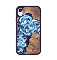 iPhone Xr Wood Phone Case - Jiraiya (Blue, 819836)