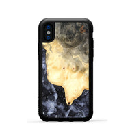 iPhone Xs Wood Phone Case - Pink (Cosmos, 819883)