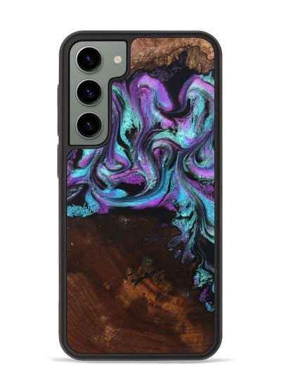 Galaxy S23 Plus Wood Phone Case - Harding (Purple, 819896)