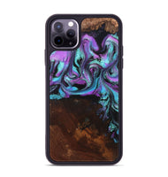 iPhone 11 Pro Max Wood Phone Case - Harding (Purple, 819896)