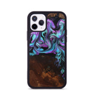 iPhone 11 Pro Wood Phone Case - Harding (Purple, 819896)