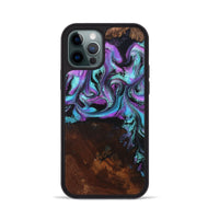 iPhone 12 Pro Wood Phone Case - Harding (Purple, 819896)