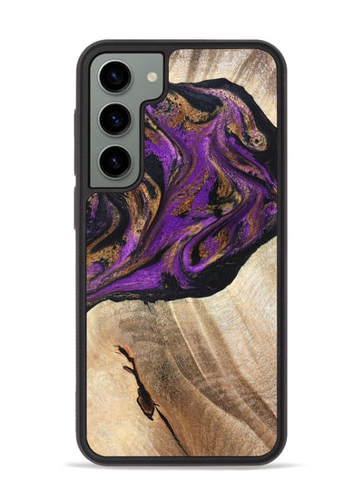 Galaxy S23 Plus Wood Phone Case - Onie (Purple, 819897)