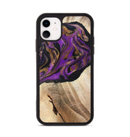 iPhone 11 Wood Phone Case - Onie (Purple, 819897)