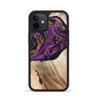 iPhone 12 Wood Phone Case - Onie (Purple, 819897)