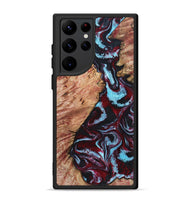 Galaxy S22 Ultra Wood Phone Case - Marco (Red, 819898)