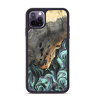 iPhone 11 Pro Max Wood Phone Case - Libby (Green, 819956)