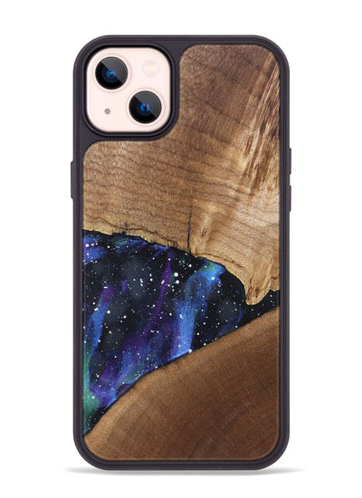 iPhone 14 Plus Wood Phone Case - Ezrah (Cosmos, 819962)