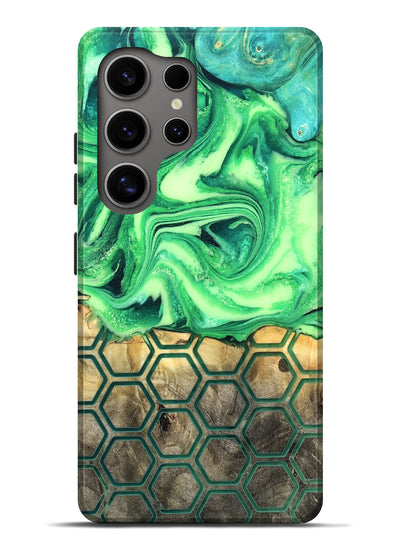 Galaxy S25 Ultra Wood Live Edge Phone Case - Onyx (Neon, 819977)