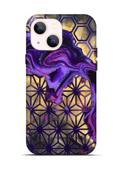 iPhone 14 Wood Live Edge Phone Case - Noah (Pattern, 819981)