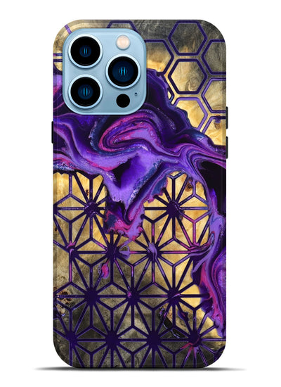iPhone 14 Pro Max Wood Live Edge Phone Case - Noah (Pattern, 819981)