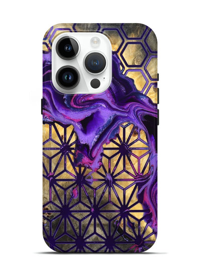 iPhone 15 Pro Wood Live Edge Phone Case - Noah (Pattern, 819981)