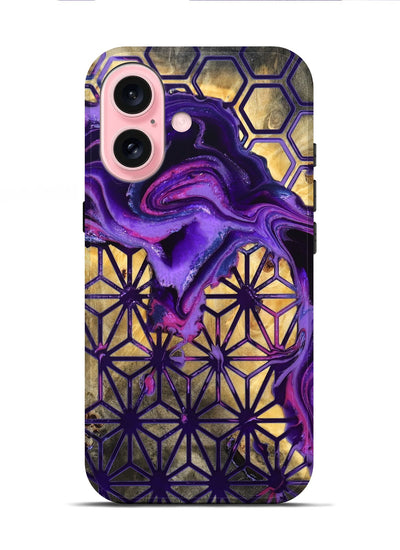 iPhone 16 Wood Live Edge Phone Case - Noah (Pattern, 819981)