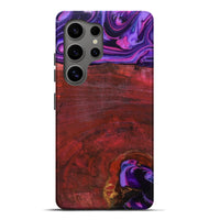 Galaxy S25 Ultra Wood Live Edge Phone Case - Teo (Red, 819982)