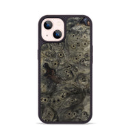 iPhone 14 Wood Phone Case - Theda (Wood Burl, 820100)