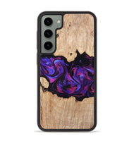 Galaxy S23 Plus Wood Phone Case - Stormy (Purple, 820107)