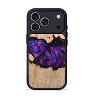 iPhone 17 Pro Wood Phone Case - Stormy (Purple, 820107)