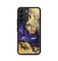 Galaxy S22 Wood Phone Case - Louis (Purple, 820109)