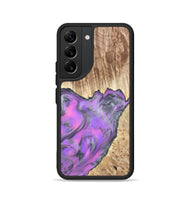 Galaxy S22 Wood Phone Case - Carson (Purple, 820110)