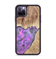 iPhone 11 Pro Max Wood Phone Case - Carson (Purple, 820110)