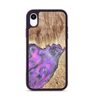 iPhone Xr Wood Phone Case - Carson (Purple, 820110)