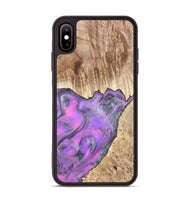iPhone Xs Max Wood Phone Case - Carson (Purple, 820110)