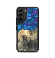 Galaxy S22 Wood Phone Case - Vikki (Purple, 820111)