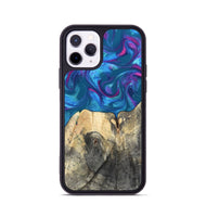 iPhone 11 Pro Wood Phone Case - Vikki (Purple, 820111)