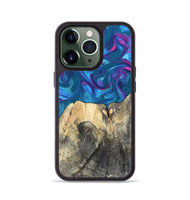 iPhone 13 Pro Wood Phone Case - Vikki (Purple, 820111)