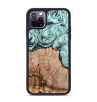 iPhone 11 Pro Max Wood Phone Case - Ken (Green, 820139)