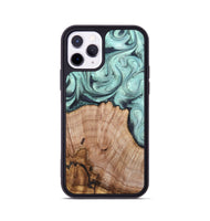 iPhone 11 Pro Wood Phone Case - Ken (Green, 820139)