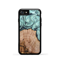 iPhone SE Wood Phone Case - Ken (Green, 820139)