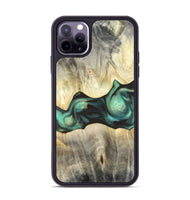 iPhone 11 Pro Max Wood Phone Case - Vanessa (Green, 820142)