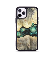 iPhone 11 Pro Wood Phone Case - Vanessa (Green, 820142)